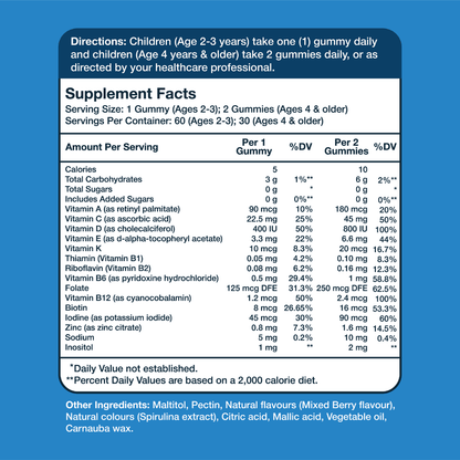 Gumvits Kids Multi Gummies, 60 Ct
