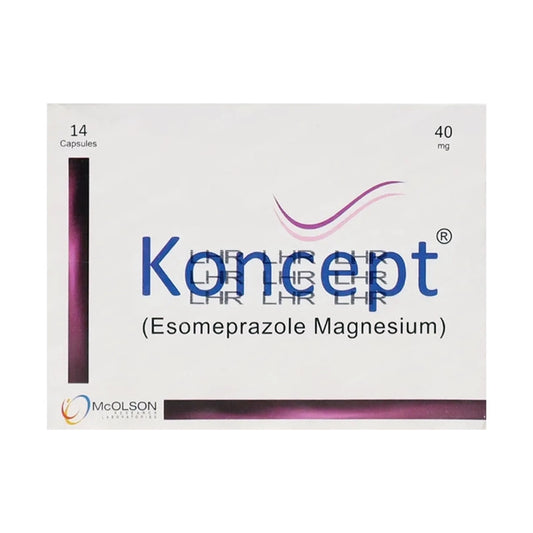Koncept (Esomeprazole Magnesium) 40mg, 14 Ct - Mcolson