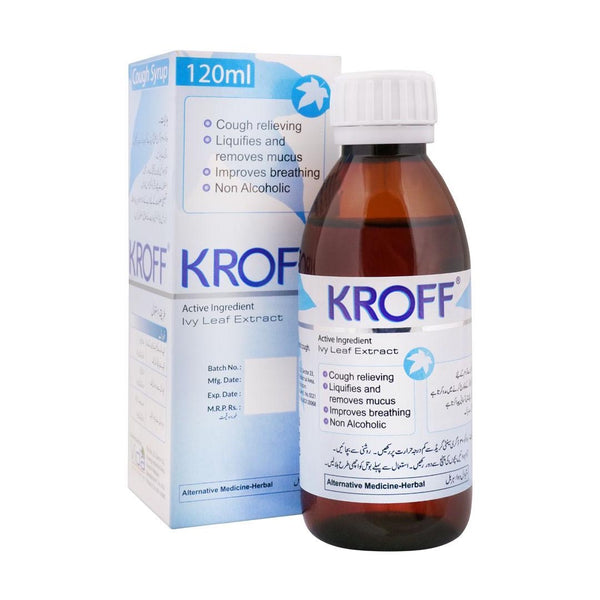 Kroff Cough Syrup, 120ml - Vida Laboratories