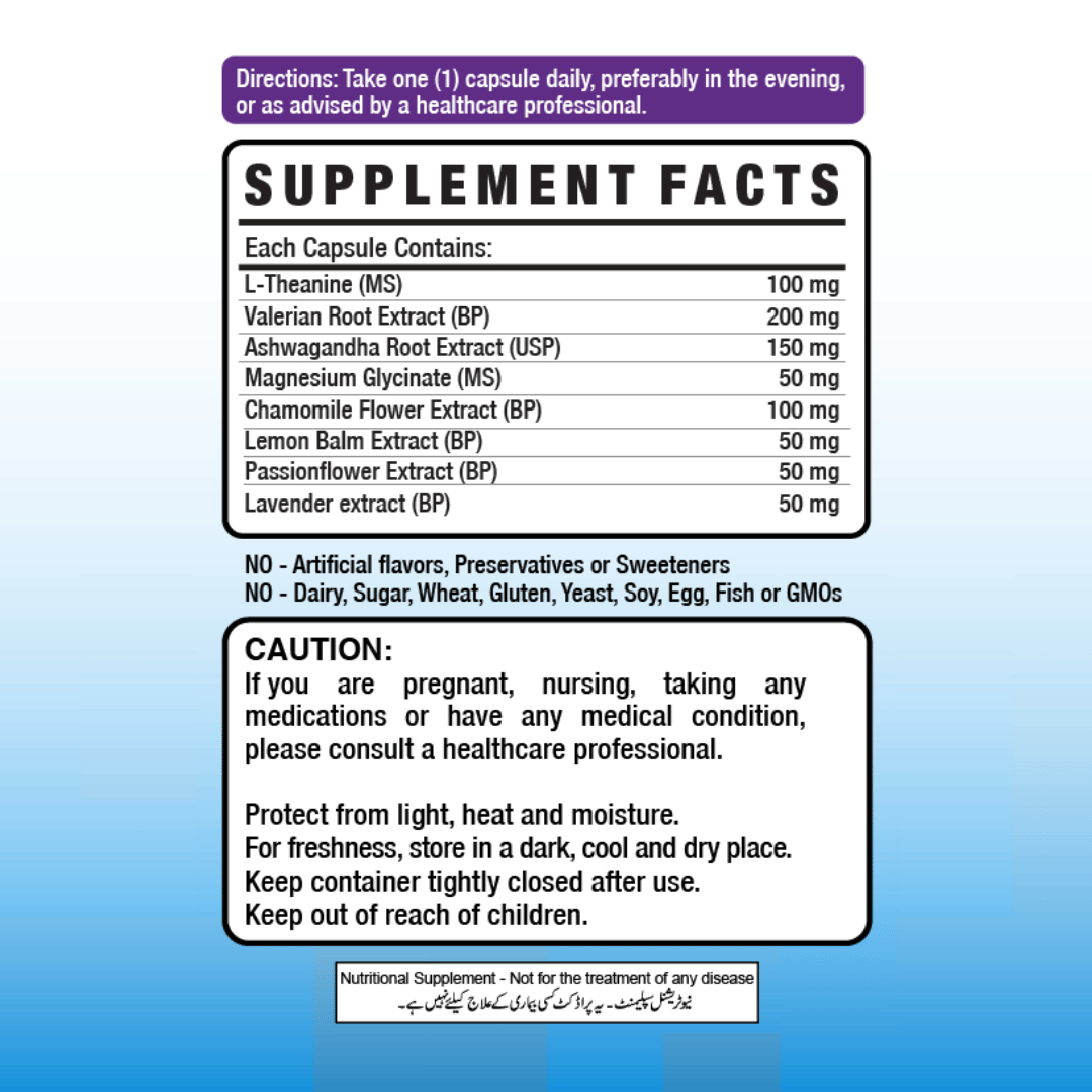 Get Alyve L-Theanine with Valerian & Magnesium, 30 Ct