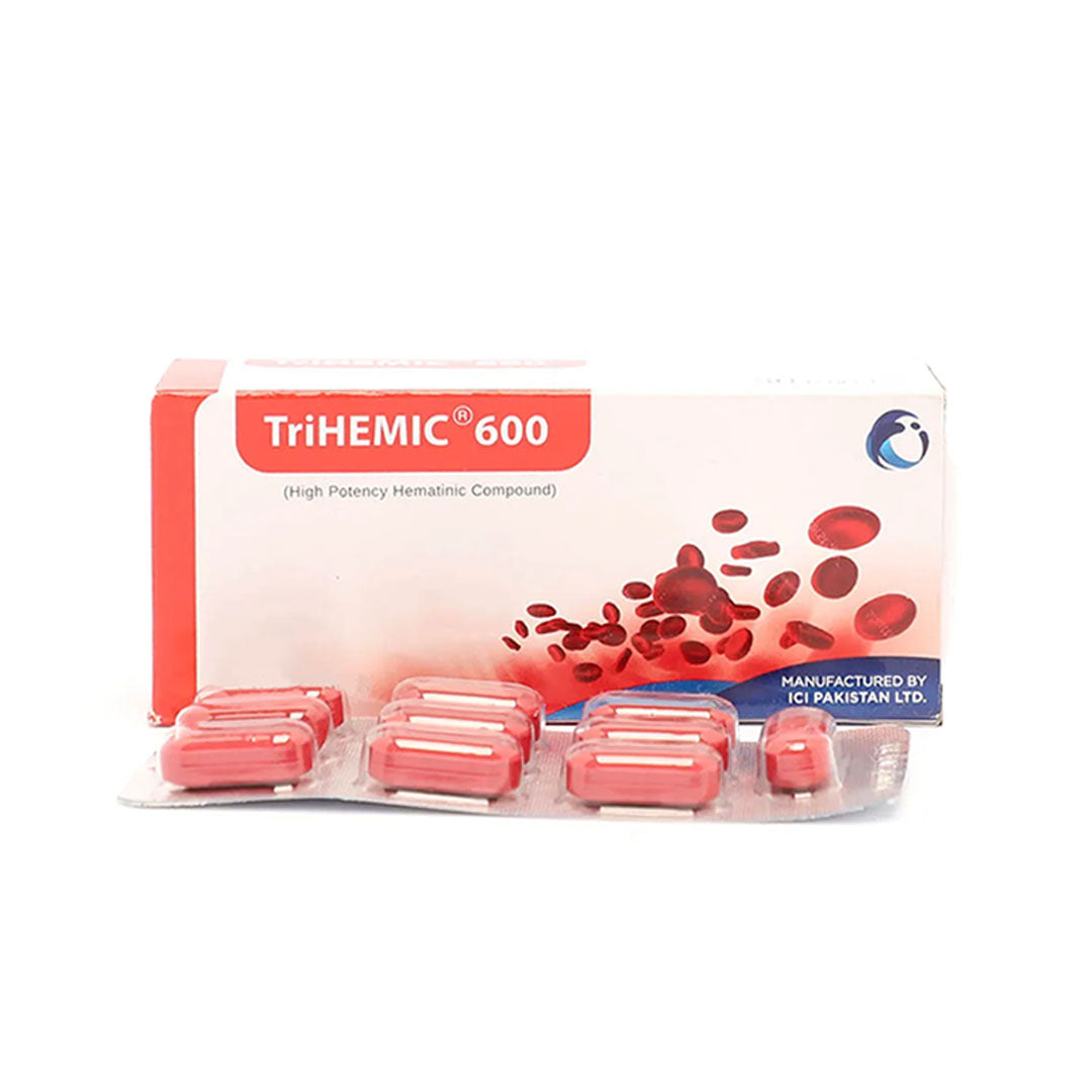 LCI Trihemic Tablets 600, 24 Ct Online in Pakistan | Iron Supplements ...