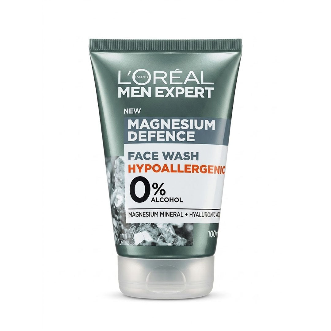 L'Oreal Men Expert Magnesium Defence Hypoallergenic Face Wash, 100ml