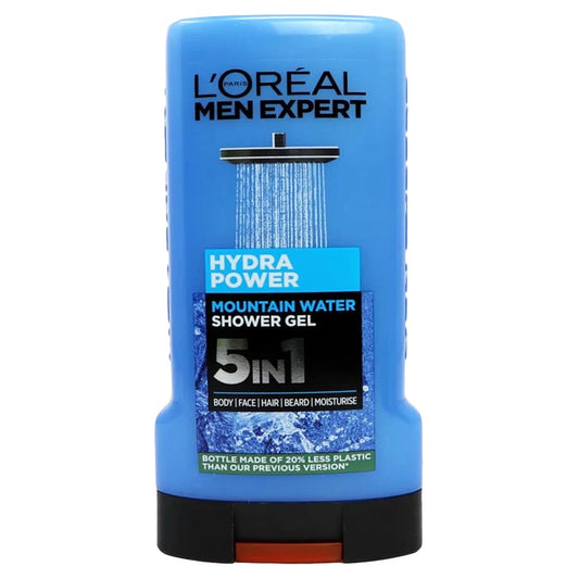 L'Oreal Paris Men Expert Hydra Power Mountain Water Shower Gel, 300ml