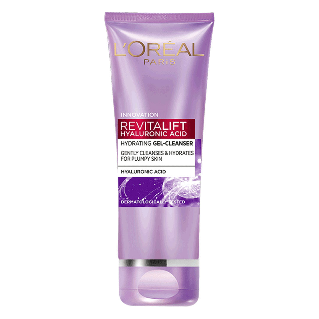L'Oreal Paris Revitalift Hyaluronic Acid Hydrating Gel-Cleanser, 100 ml