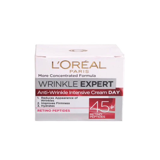 L'Oreal Paris Wrinkle Expert Anti-Wrinkle Intensive Cream 45+ Retino Peptides, 50ml