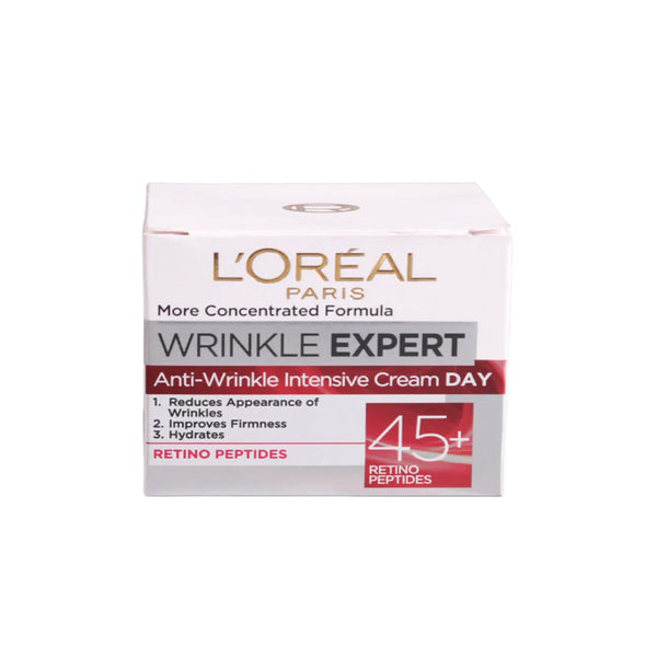L'Oreal Paris Wrinkle Expert Anti-Wrinkle Intensive Cream 45+ Retino Peptides, 50ml