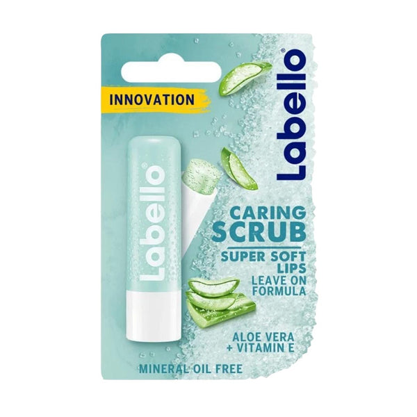 Labello Caring Scrub Lip Stick, 4.8g