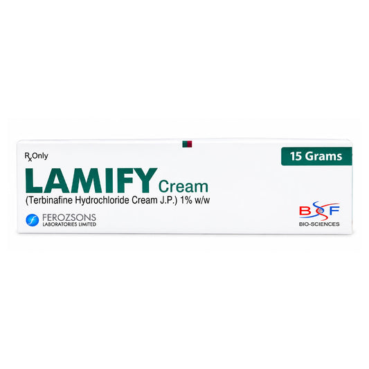 Lamify (Terbinafine) Cream, 15g - Ferozsons