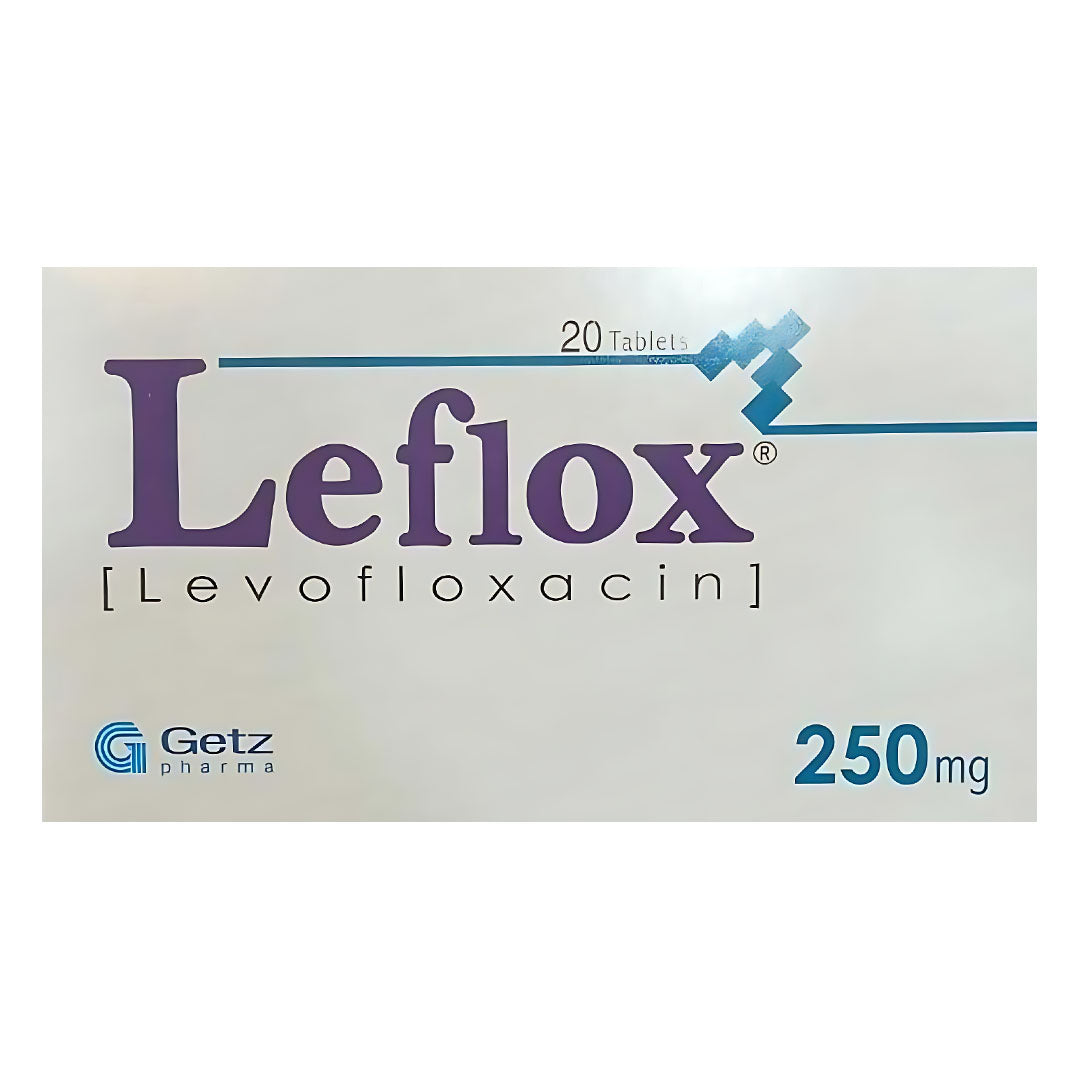 Leflox (Levofloxacin) 250mg, 20 Ct - Getz Pharma