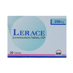 Lerace (Levetiracetam) 250mg, 20 Ct - Hilton
