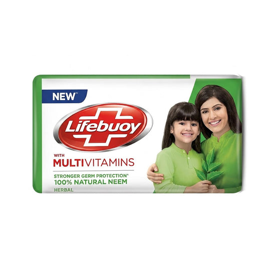 Lifebuoy Natural Neem Soap Bar, 128g