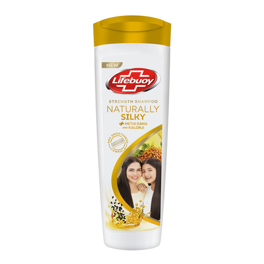 Lifebuoy Naturally Silk + Methi Dana & Kaloji Shampoo, 175 ml