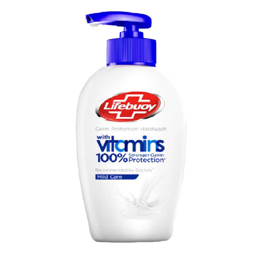 Lifebuoy 99.9% Germ Protection Hand Wash Mild Care, 200ml