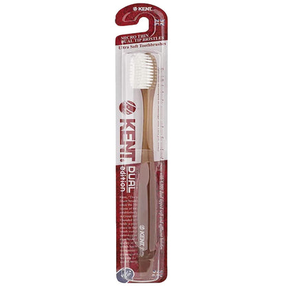 Kent Dual Edition Ultra Soft Toothbrush, 1 Ct