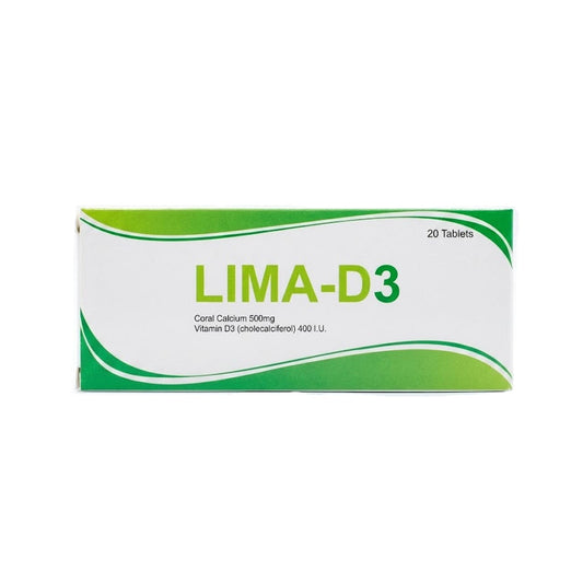 Lima-D3 Tablets, 20 Ct - Royal Laboratories