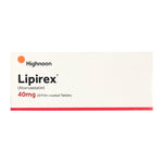Lipirex 40mg Tablets, 20 Ct - Highnoon