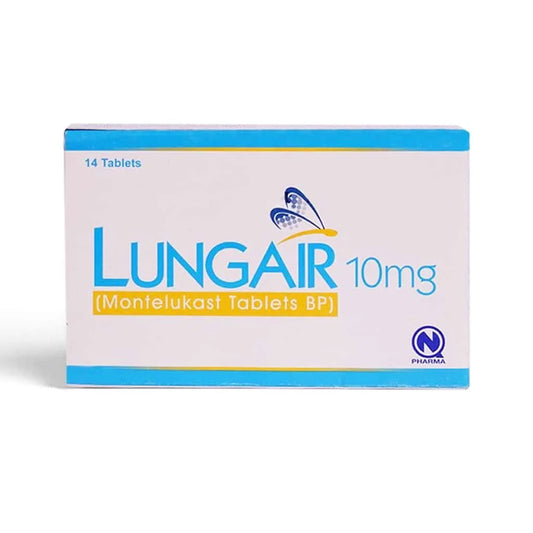 Lungair (Montelukast) 10mg, 14 Ct - Nabiqasim