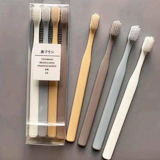 Macaron Soft Microfiber Bristle Toothbrush