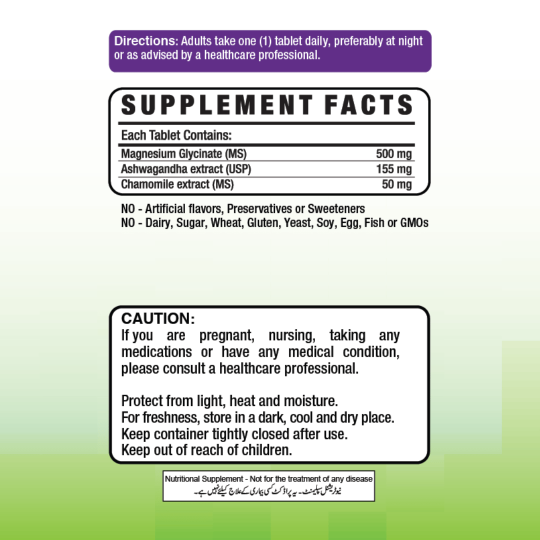 Get Alyve Magnesium Glycinate + Ashwagandha, 30 Ct