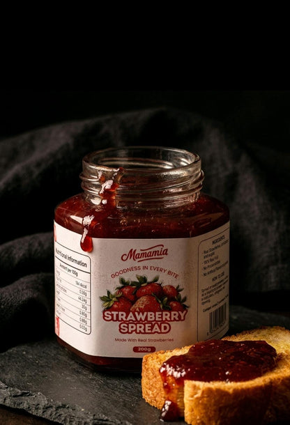 Mamamia Strawberry Spread Toast