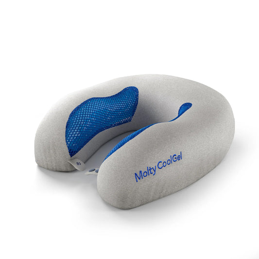 Master Molty Memory Cool Gel Travel Pillow