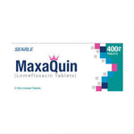 MaxaQuin (Lomefloxacin) 400mg, 5 Ct - Searle