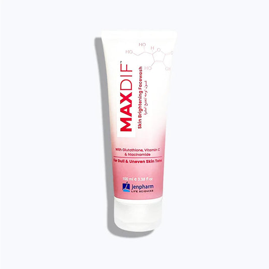 Maxdif Brightening Face Wash, 100ml - Jenpharm