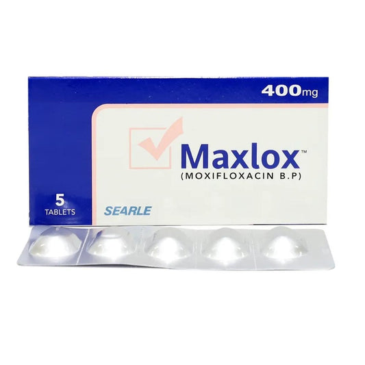 Maxlox Tablets 400mg, 5 Ct - Searle