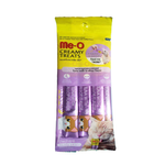 Me-O Creamy Treats (Tuna with Scallop) 15g, 4 Ct