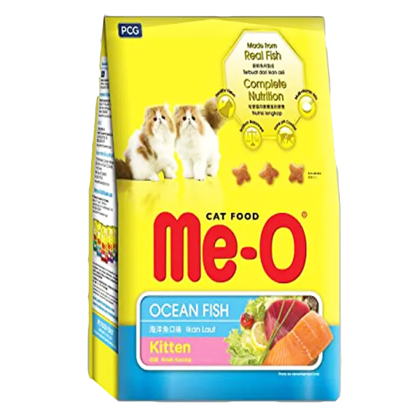 Me-O Dry Kitten Food (Ocean Fish), 400g