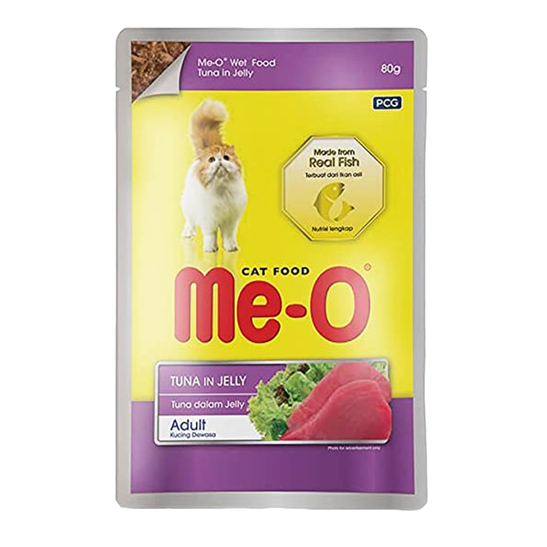 Me-O Wet Food Adult (Tuna in Jelly), 80g