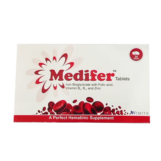Medifer Tablets, 20 Ct - Wimits Pharma