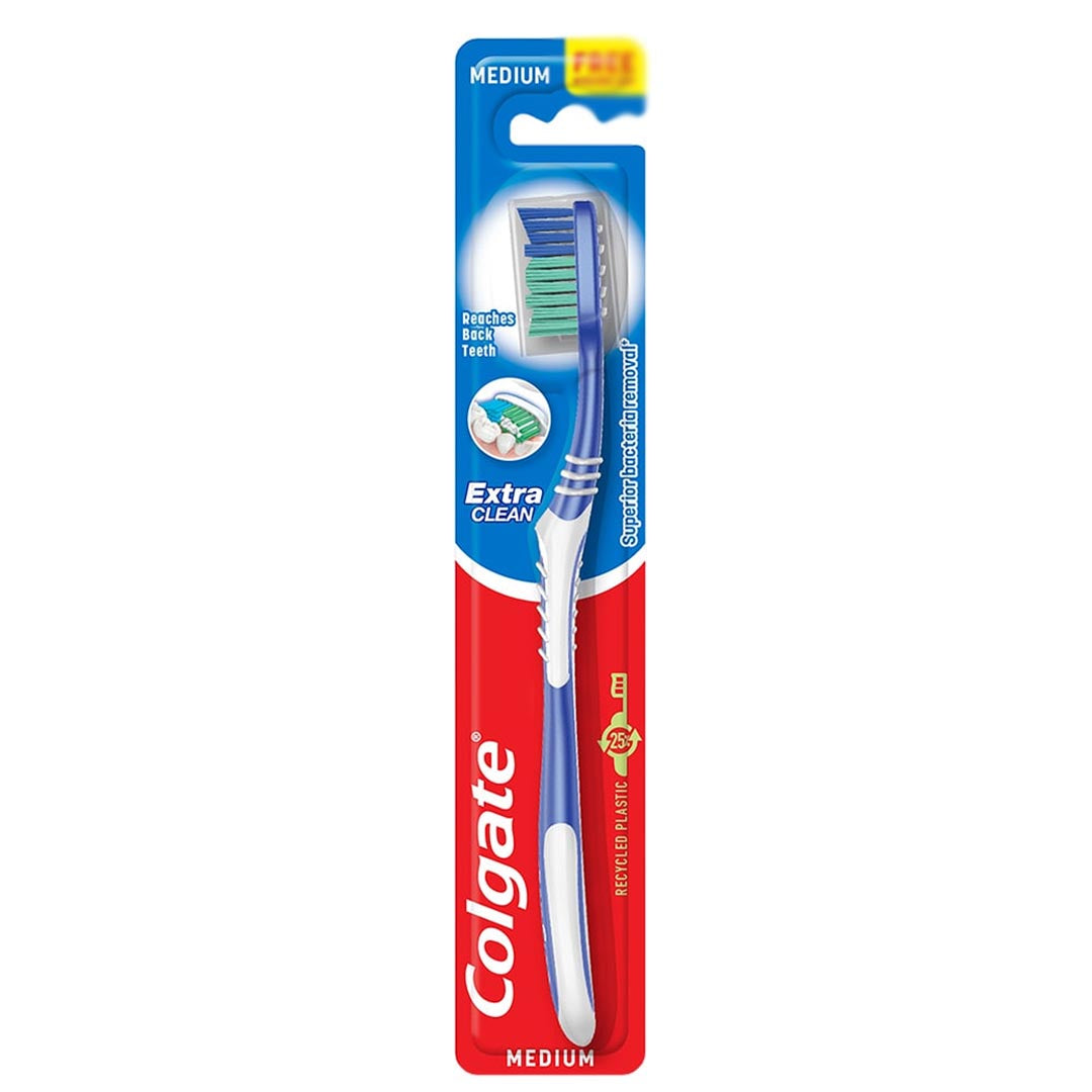Colgate Extra Clean Medium Toothbrush, 1 Ct