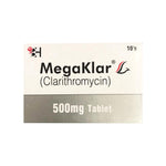 Megaklar 500mg Tablets, 10 Ct - Barrett Hodgson