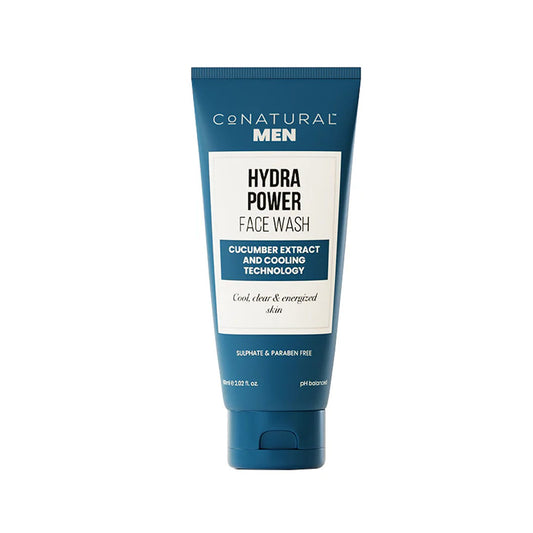 Men Hydra Power Face Wash, 60ml - CoNatural