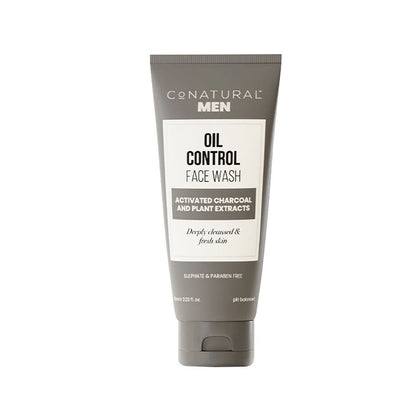 Men Oil Control Face Wash, 60ml - CoNatural