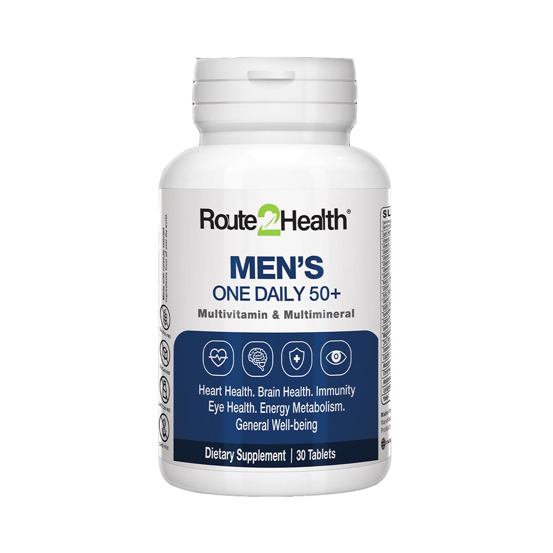 Men's One Daily 50+ Multivitamin, 30 Ct - Route2Health