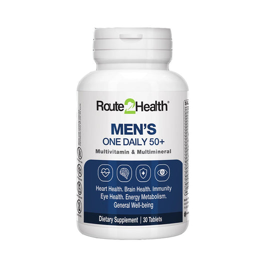 Men's One Daily 50+ Multivitamin, 30 Ct - Route2Health