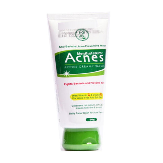 Mentholatum Acnes Creamy Wash, 50g - ATCO