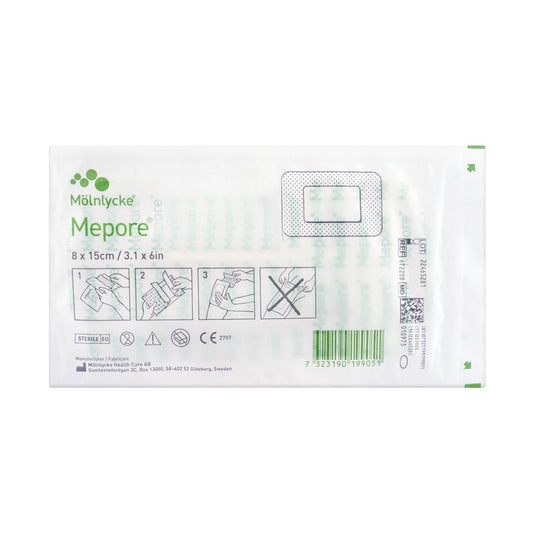 Mepore Breathable Bandage 8 x 15cm, 1 Ct - Molnlycke
