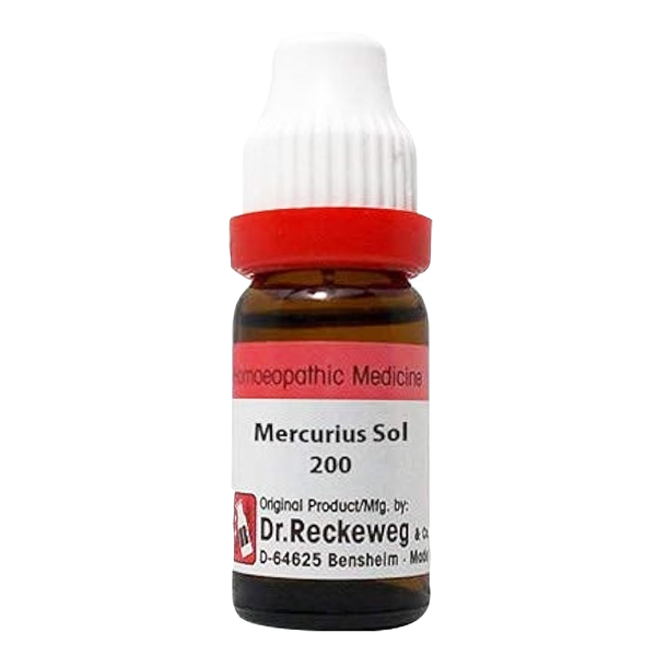 Mercurius Solubilis 200, 11ml - Dr. Reckeweg