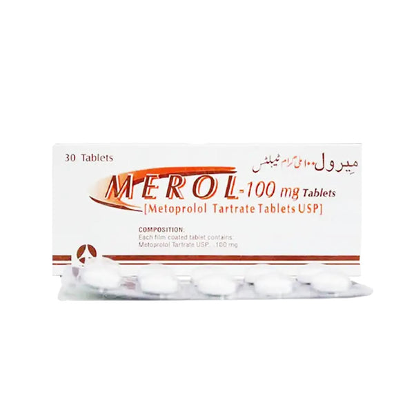Merol Tablets 100mg, 30 Ct - ATCO