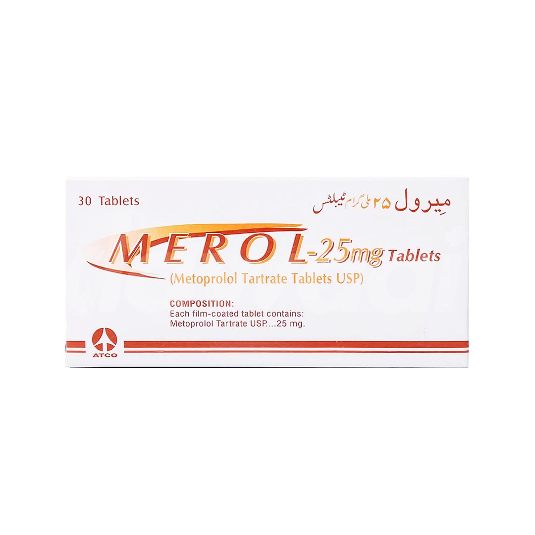 Merol Tablets 25mg, 30 Ct - ATCO