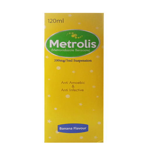 Metrolis Syrup 200mg/5ml,120ml - Titlis