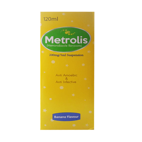 Metrolis Syrup 200mg/5ml,120ml - Titlis