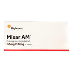 Misar AM 80mg/10mg Tablets, 20 Ct - Highnoon