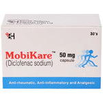 Mobikare (Diclofenac) 50mg, 30 Ct - Barrett Hodgson