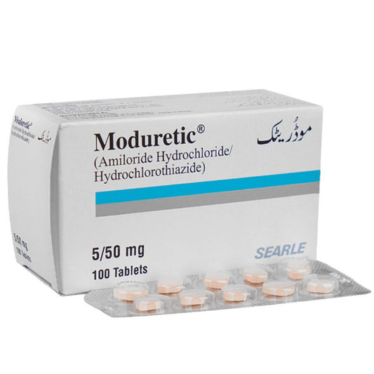 Moduretic (Amiloride/Hydrochlorothiazide) 5/50mg, 100 Ct - Searle