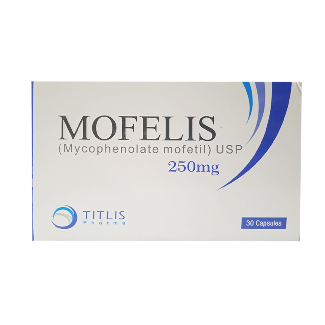 Mofelis Capsules 250mg, 30 Ct - Titlis