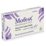 Mofest (Moxifloxacin) 400mg, 5 Ct - Sami Pharma